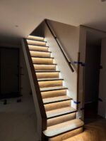 Ступени из массива дуба