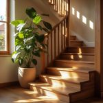 Ступени из массива березы